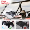 StarknightMT 4PCS UTV Windshield Clamps- Adjustable Universal Windshield Clamp Strap