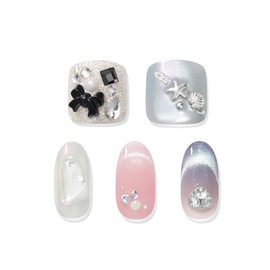 Dashing Diva [19 types of new summer jewel nails & pedis, choose 1] Dashing Diva Magic Press 19 types of new summer premium nails & pedis / [여름 신상 주얼 네일&페디 19종 택1] 데싱디바 매직프레스 여름 신상 프리미엄 네일&페디 19종