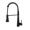 Modern Single Handle Kitchen Sink Faucet with Pull Out Sprayer