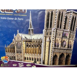 - Puzz 3d 952 pieces Jigsaw Puzzle Notre Dame de Paris Cathedral