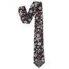 Kebocis Corbata de algodón para niños, Floral Azul Marino #4,