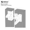 Heavy Duty Automatic Gate Latch for Wooden Fences,Self Locking Metal