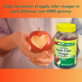 Apple Cider Vinegar Gummies- 500 mg 60 Ct (Pack of 1)