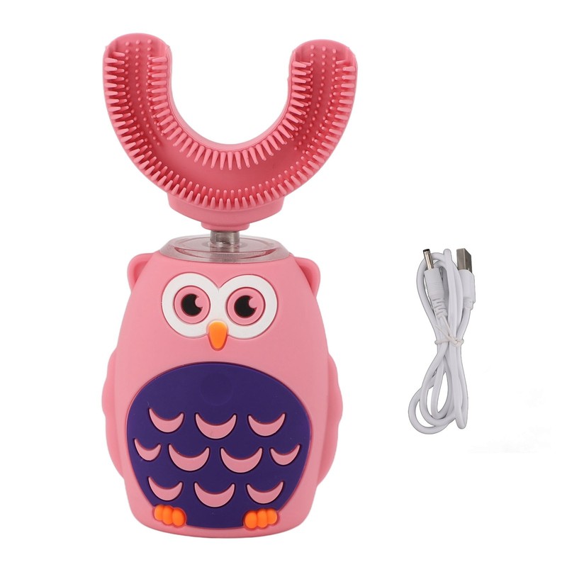 U Shaped Electric Toothbrush Ultrasonic Automatic USB Charging Cute Whole
