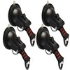 Heavy Duty Suction Cups Anchor with Hooks, Suction Cup Camping