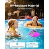 Pool Thermometer Floating Easy Read with Dual Jumbo-Sized Screens, Solar