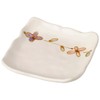 山下 Crafts 小皿 White X X/2.2 cm Flower From Corner