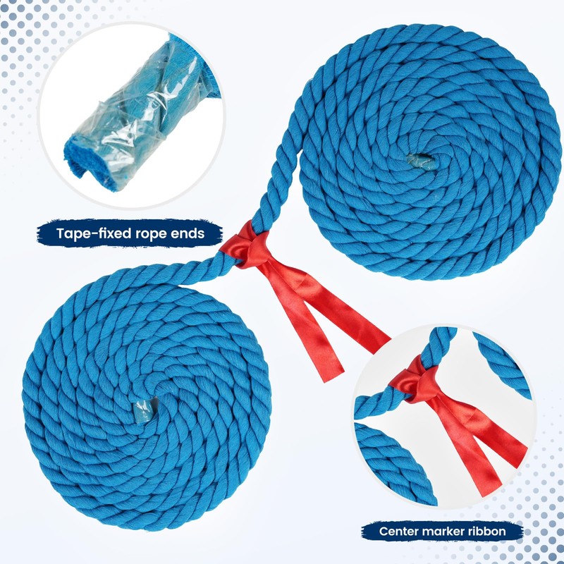 MKO SHUN Tug of War Rope 20FT for Adults and