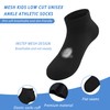 SERISIMPLE Viscose Bamboo Mesh Kids Low Cut Socks Unisex Child