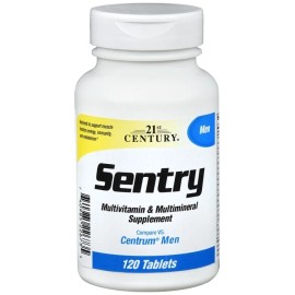 21st Century Sentry Men Multivitamin & Multimineral Tablets 120 EA