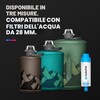 HydraPak Stow - borraccia pieghevole per zaino (1 L) -