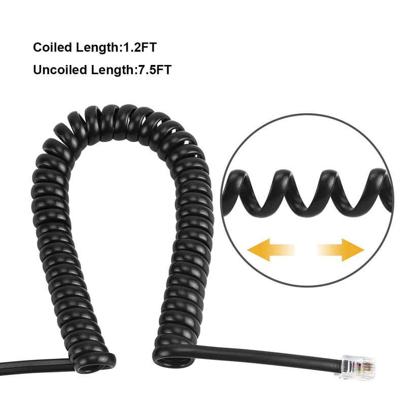 YIENFBEV Telephone Handset Cord Detangler 1 Set, 1 Pack 360
