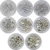 Nail Ssen Nail Art Nail Stone Parts MC Stone Round Crystal / 네일쎈 네일아트 네일스톤파츠 MC스톤 원형 크리스탈