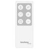 technoline WS8026 Digital Radio-Controlled Clock with Remote Control, Office Clock,