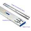 Tobinice 18 Inch Soft Close Drawer Slides,10 Pairs Heavy Duty