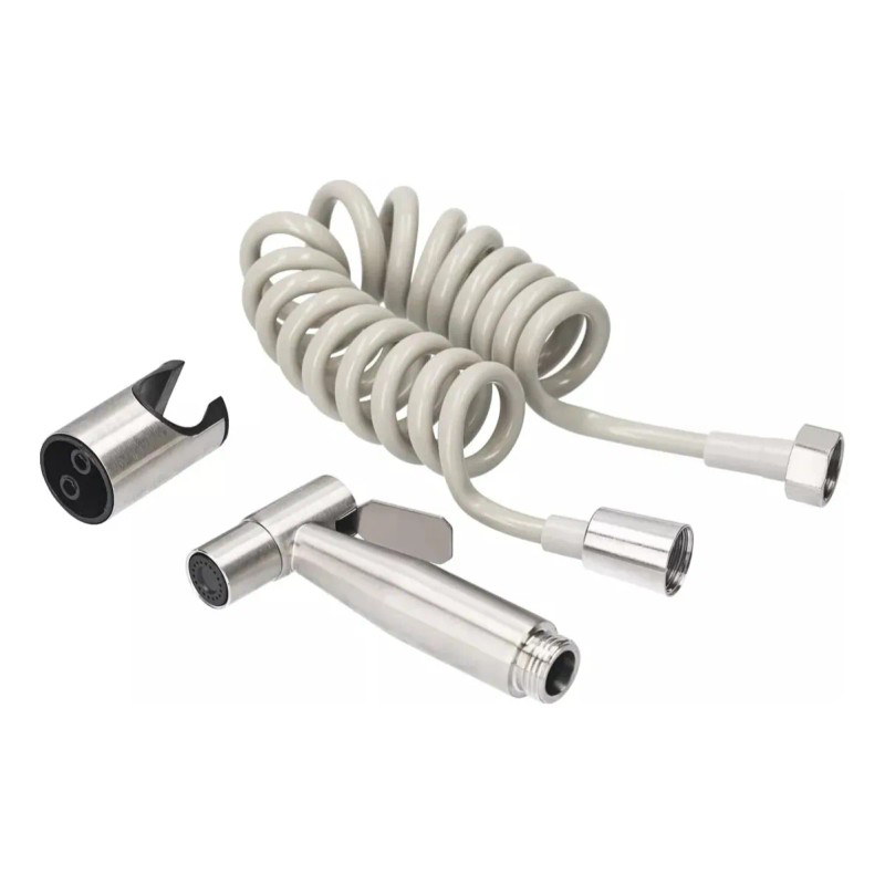 Kit Grifo Rociador Bidé De Mano Inodoro P/ Higiene Personal