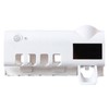 UV Toothbrush Holder with 1200mAh Battery Smart Induction Wall Mount