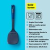 Tasty Cooking Turner with Grater & Angled Edge, Cooking Spatula,