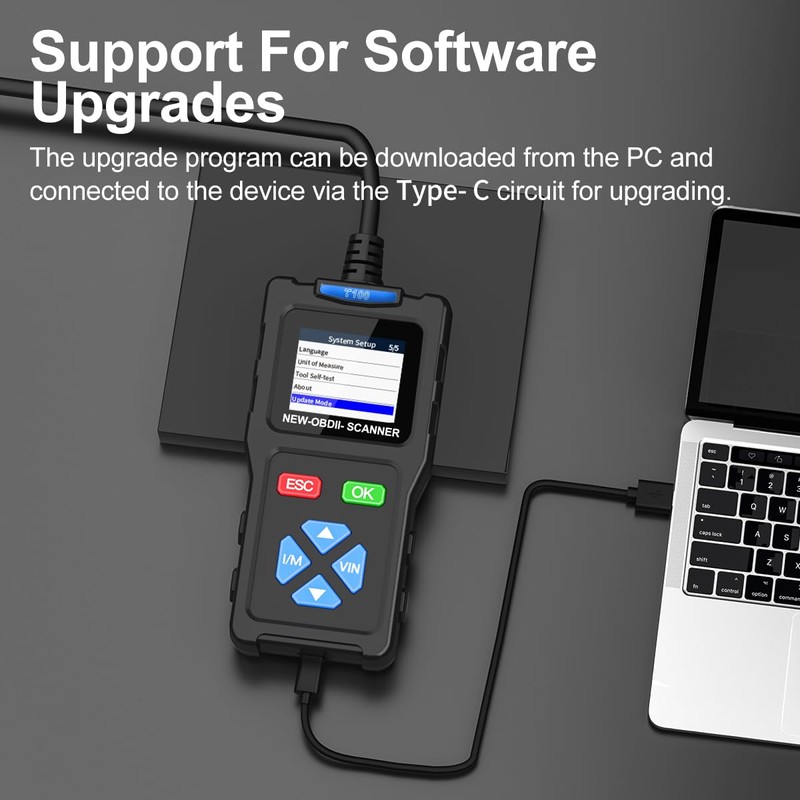 OBD2 Diagnostic Tool - OBDII/EOBD Diagnostic - Car Diagnostic OBD2