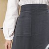 aoozleny Women Half Apron Retro Waist Apron Ruffle Vintage Apron