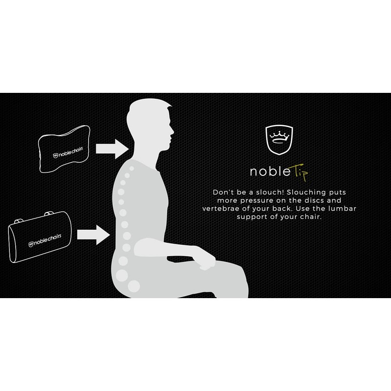 noblechairs cushion set for Epic/Icon/Hero gaming chairs