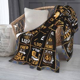 Fluxflix 40th Birthday Gifts Men, 40 Year Old Gifts for Men, Gifts for 40 Year Old Men, 40th Birthday Gift Ideas, Unique 40th Birthday Gifts for Men, 1985 Birthday Gifts for Men Blanket 60"X50"