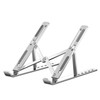 Laptop Stand, Silver, Aluminum Alloy, Silica Gel Anti-Slip, 18 Inch