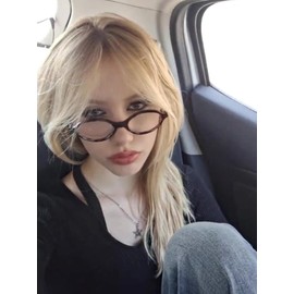 TIJN Olisa Blue Light Blocking Glasses for Women Men,Oval Glasses Frame Bluelight Glasses for Gaming/Computer/Screen,Tortoise