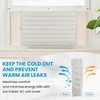 BlueStars Window Air Conditioner Cover Indoor - Inside AC Cover