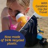 WADY Portable Sunscreen Applicator, Refillable Travel Dispenser Bottle with Suncream,