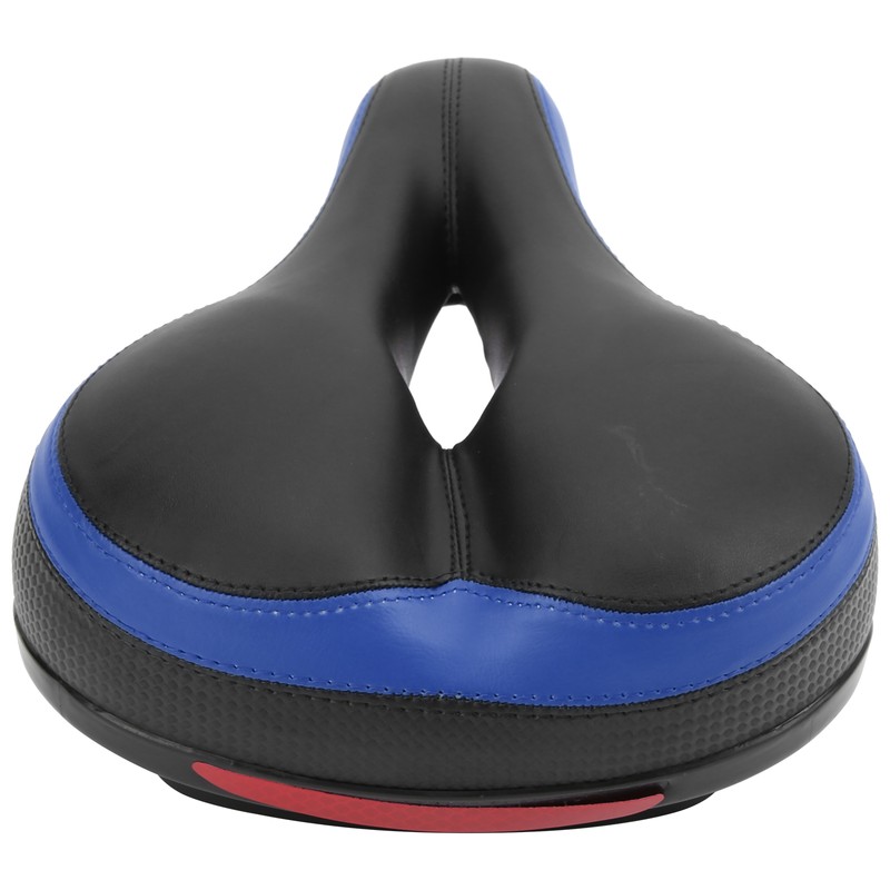 Bike Saddle Microfiber Leather HollowCarved Shock Absorber Mountain Bike Saddle
