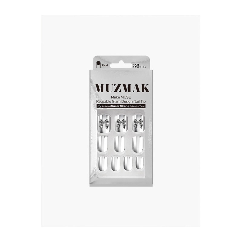 Muse Mark Nail Tip Risky (Short) / 뮤즈마크 네일팁 리스키(숏)