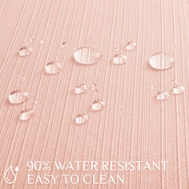 Softalker Jacquard Rectangle Tablecloth - Geometric Line Damask Table Covers Waterproof Stain Resistant Washable Polyester Table Cloths for Indoor & Outdoor(52 x 70 inch,Pink)