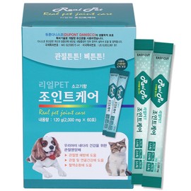 Real Pet Pet Nutrition, 120g, Bone and Joint Strengthening, 1 Piece / 리얼Pet 반려동물 영양제, 120g, 뼈관절강화, 1개