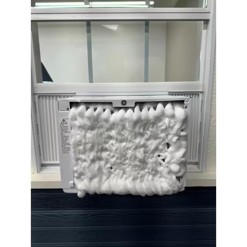 A/C Safe Air Conditioner Foaming Coil Cleaner With Attached Brush