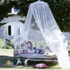 Mosquito Net Dome Polyester Princess Bed Canopy Mosquito Net Bed