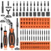 BTEC Ratcheting Screwdriver Set 68 in 1 Socket Set &