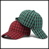 White Fang CZA304 Checkered Cap, Casual Design, Hat, Checkered Pattern,