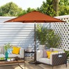 Blissun 7.5 ft Patio Umbrella, Yard Umbrella, Outdoor Market Umbrella