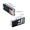 Digital Voice Recorder Portable Multifunctional Voice Activated Recording Device for