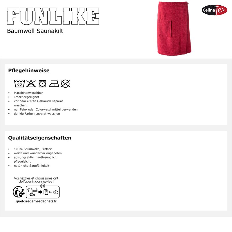 CelinaTex Funlike Poncho Short Medium or Long Cotton Bath Poncho