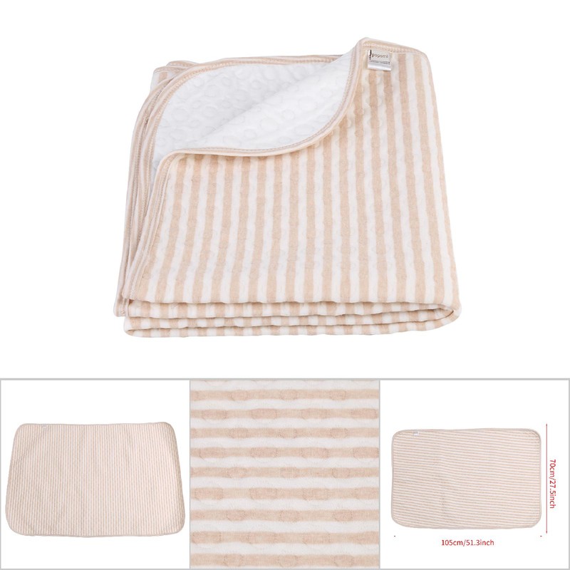 Baby Cotton Urine Mat Diaper Nappy Bedding Changing Cover Pad