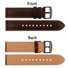 Vancle Quick Release Genuine Leather Watch Band 20mm 22mm Leather