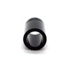 10 x M10 x 5/10/15/20/25/30mm Length Unthreaded Black Cylindrical... (M10