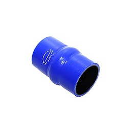 LTI Universal (51mm) 2" ID Straight Hump Coupler Silicone Hose 4-Ply Reinforced High Performance 102mm Length (2" Blue)