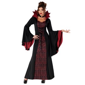 Morph Disfraz Vampiro Mujer, Disfraz Vampiresa Mujer, Disfraz Vampira Mujer, Disfraces Vampiro Mujer, Disfraz Halloween Mujer Talla M