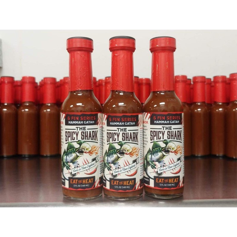 Hammah Gatah Extreme Heat Hot Sauce - Made with Scorpion