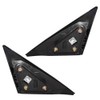 Brock Replacement Driver and Passenger Power Side View Mirrors Compatible