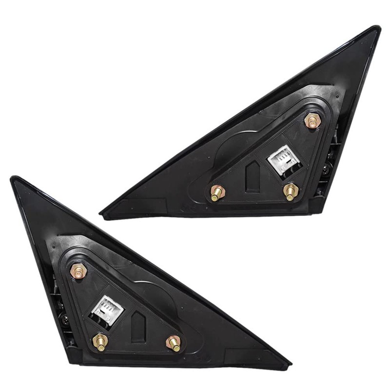 Brock Replacement Driver and Passenger Power Side View Mirrors Compatible