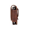 Cell Phone Belt Clip Bag Men Brown, Leather Cell Phone